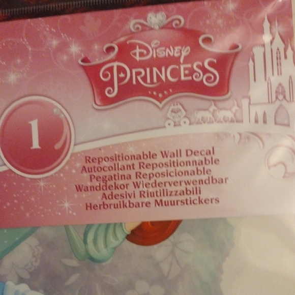 Disney Princess Decal Set - Blue, Yellow, Pink - Picture 2 of 8